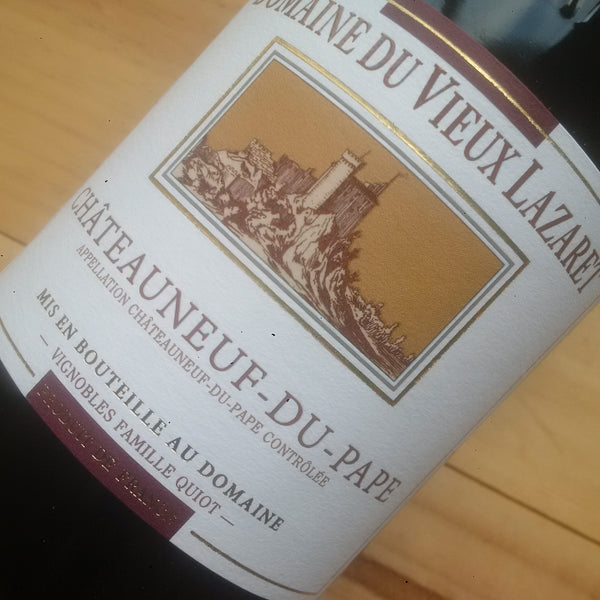 Domaine du Vieux Lazaret Châteauneuf du Pape 2022 halves