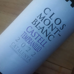 Clos Montblanc Castell Tempranillo 2022 Catalunya