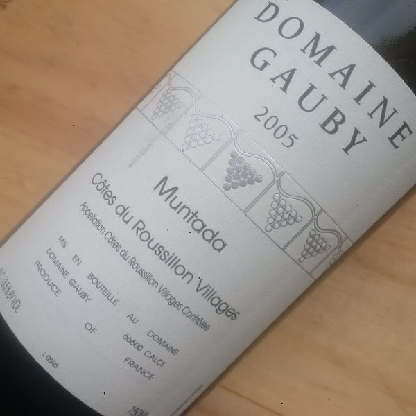 Domaine Gauby Muntada 2005 Côtes du Roussillon Villages