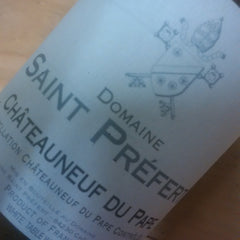 Domaine Saint Préfert Châteauneuf du Pape Blanc 2005