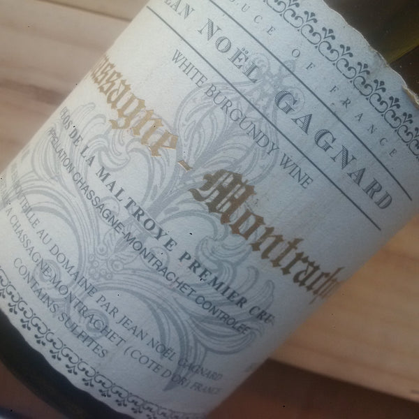 Domaine Jean Noël Gagnard Chassagne  Montrachet Clos de La Maltroy Premier Cru 1995