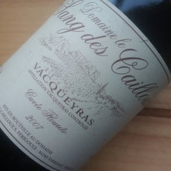 Domaine le Sang des Cailloux Vacqueyras Cuvée Floureto 2007