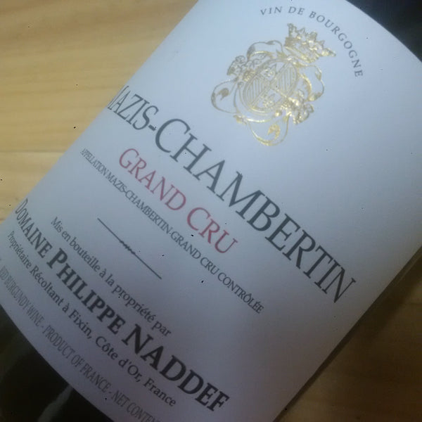 Domaine Philippe Naddef Mazis Chambertin Grand Cru 2019